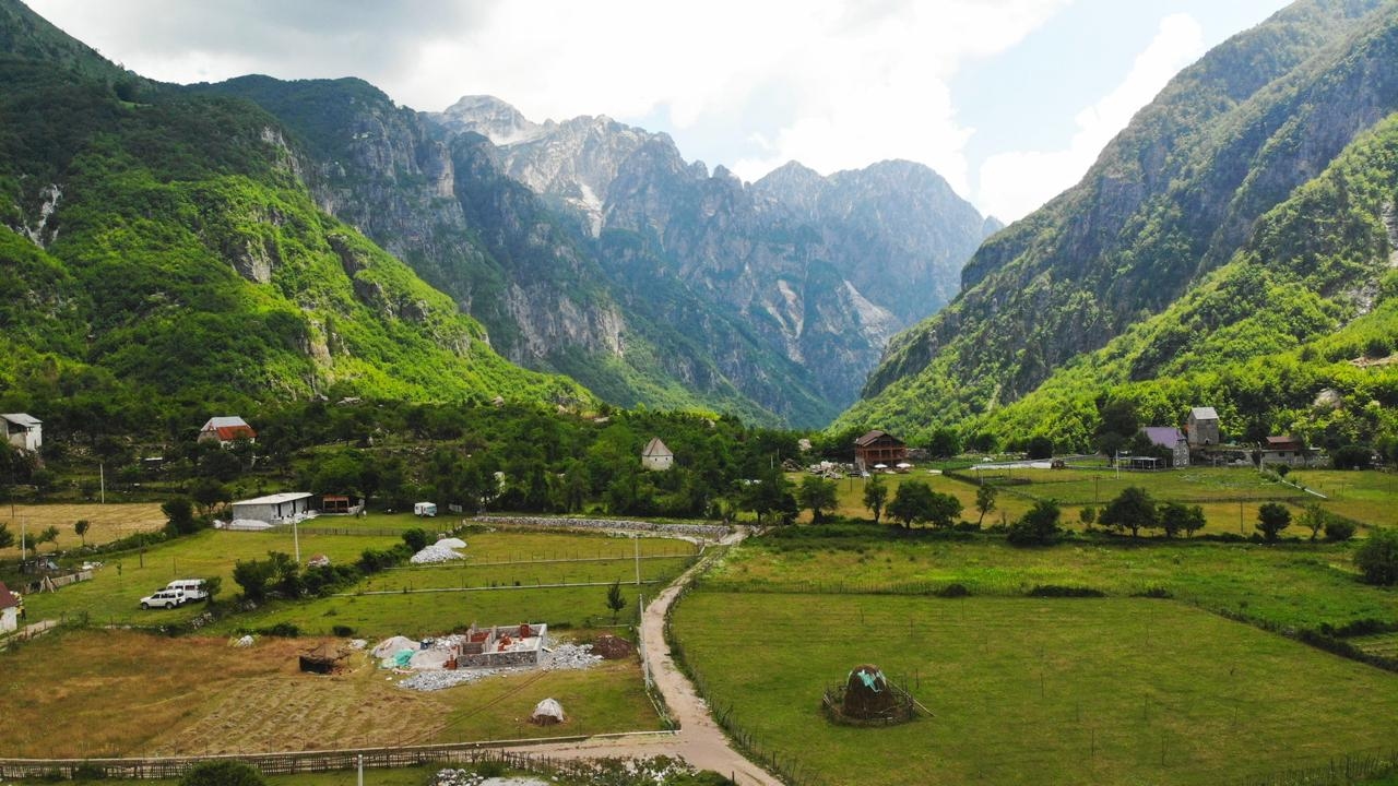 Theth landscape