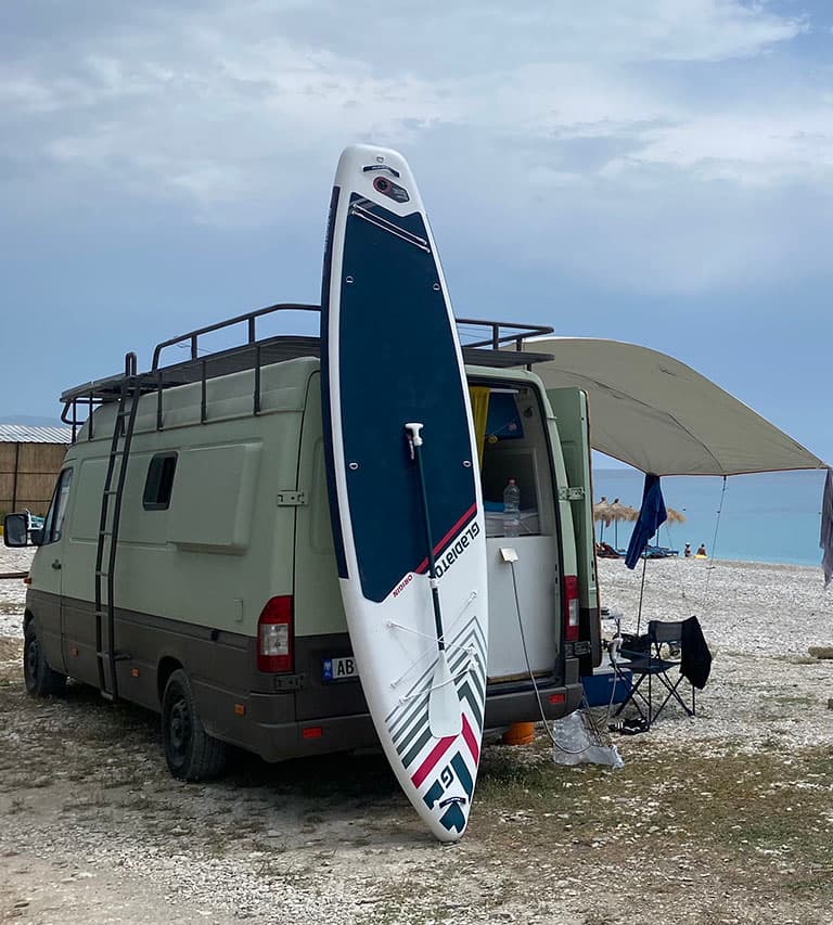 photo van beach