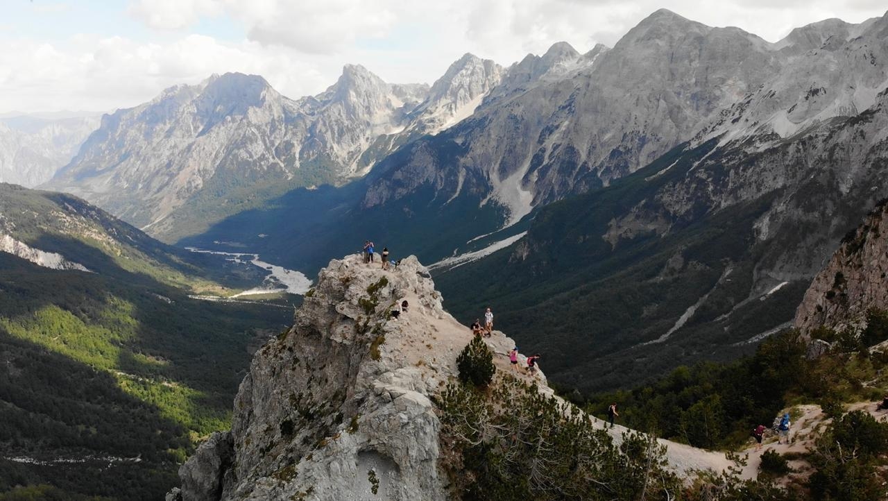 Valbona Pass landscape